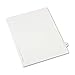 Avery 82227 Allstate-Style Legal Exhibit Side Tab Divider, Title: 29, Letter, White, 25/Pack