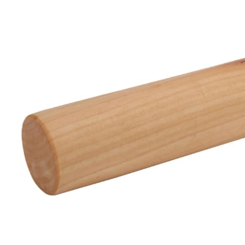 Image of Aqur2020 30mm Large Thick Crochet Hook, 24.7cm Wooden Knitting Needle for Chunky Yarn, Hand Weaving Tool for DIY Crafts Hats Pet Mats