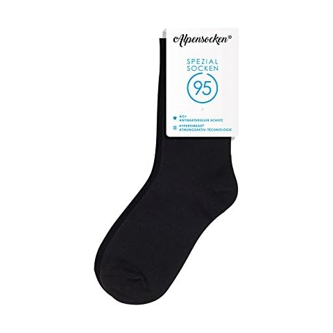 Calcetines Alpensocken con Plata Anti-sudor Anti-olor Cover
