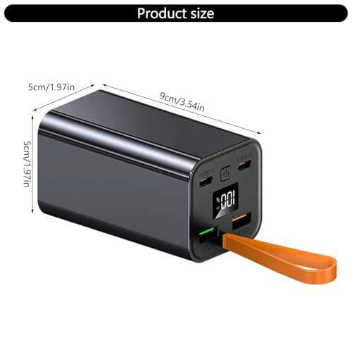 Carcasa tipo C metálica para PowerBank de 100W de alta resistencia 3