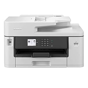 Brother MFC-J5340DW 4-in-1 multifunctionele kleureninkjetprinter (250 vellen papiercassette, printer, scanner, kopieerapparaat, fax), wit