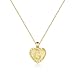 14K Gold Initial Necklace Gifts - Gold Filled Letter G Initial Necklaces Dainty Heart Pendant Alphabet Monogram Necklaces Anniversary Christmas Day Presents Stocking Stuffer Gifts for Women Teen Girls