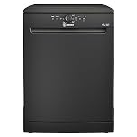 Indesit D2F HK26 B UK Push&Go 14 Place Settings Dishwasher - Black