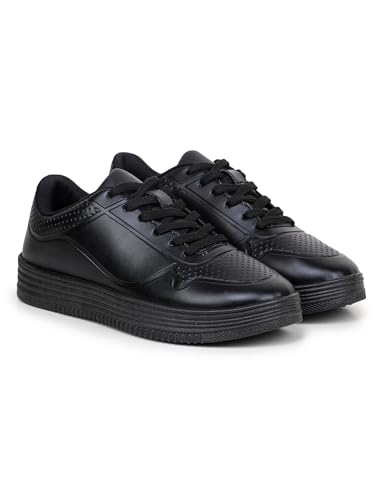 Image of ATHCO Womens Slick Doctor Shoes Women's Lace Up Sneakers Comfortable for Walking & Casual Wear Stylish Lightweight Design with Memory Foam Comfort for Health, Uniform and Nursing Footwear.