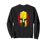 Bandera España Bandera Colores Spartan Race Rojo Amarillo Sudadera