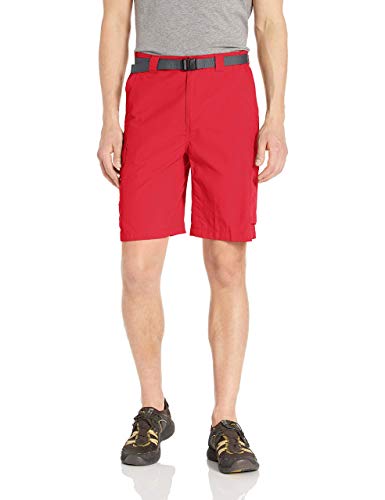 Image of Columbia Men's Regular Fit Shorts (AM4723 Cypress Heather Camo Print 40)