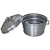 Aluminium Idli Cooker of 3 Plates. Idli Maker, Make 17 Idlis at a time. Colour Steel Grey. Capacity 3 Plates. Pack of 1.