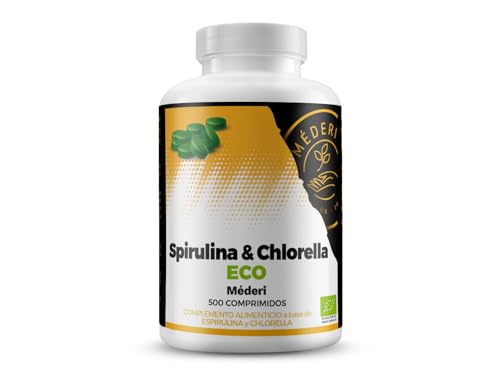 Spirulina & Chlorella Eco Mederi (500 comprimidos)