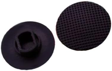 DelTex® 2 x Black Replacement Analogue / Analog Thumb Stick Button For Sony PSP 1000