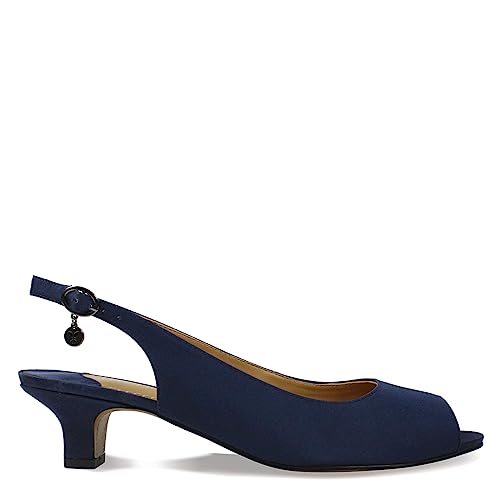 J. Renee Jenvey Navy Satin 82