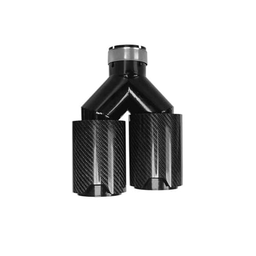 Embout pot échappement carbone BMW anti-jaunissement double sortie 93mm