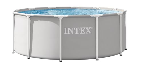 Intex - 26718FS - Kit Piscine Prism Frame Ronde Tubulaire 3,66 x 1,22