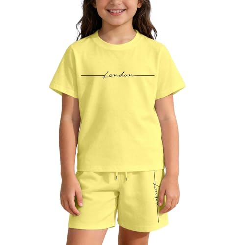 T-shirt à manches courtes col rond en tissu doux et léger pour enfants