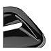Universal Car Front Hood Vent Louver Scoop Cover Air Outlet Compatible For Toyota Camry Sienna 86 Scion FR-S Compatible For Nissan