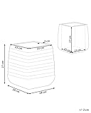 Zoom IMG-2 beliani moderno vaso per fiori Zoom IMG-2 beliani moderno vaso per fiori