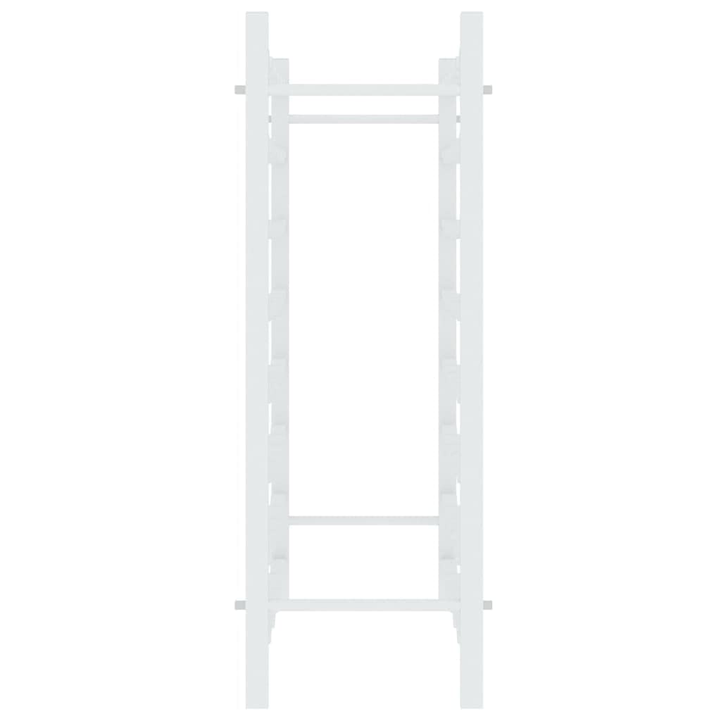 Weinregal Weinregal für 48 Flaschen, Flaschenhalter für Wohnzimmer, Esszimmer und Bar, modernes Design, 65 x 30 x 80 cm, Weiß