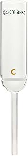Chemglass CG-1410-02, Allihn Filter Tube, Medium Frit
