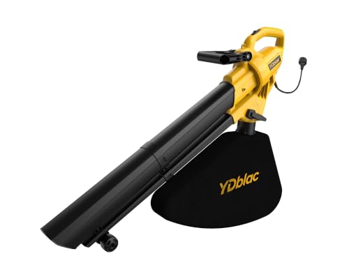 YDblac 3-in-1 Corded Electric Leaf Blower Vacuum Mulcher