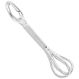 Rembrandt Charms Whisk Charm, Sterling Silver