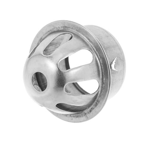 LOORGVEL Filtro de Canalón de Acero Inoxidable 304 Redondo para Azoteas Protector contra Hojas y Salpicaduras Drenaje de Alta Capacidad para Exteriores Rejilla Antitaponamiento para