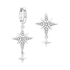 Asymmetrical North Star Earrings