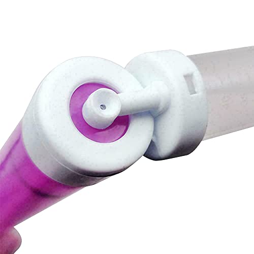 Aerógrafo manual para decoração de bolos, bomba de aerógrafo DIY para bolos com glitter, spray de co