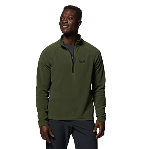Image of Mountain Hardwear Men's MHW Logo 1 /4 Zip for Travel, Camping, and Casual Wear