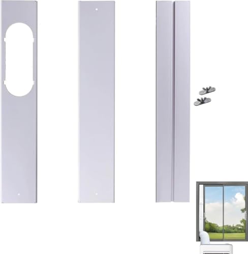 Klimaanlage Fensterabdichtung, Fensterabdichtung für Mobile Klimageräte, Abluftschlauch Fensterdurchführung, Abluftschlauch Klimagerät Fenster,...