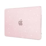 MOSISO Etui kompatybilne z MacBook Neo A3404 z chipem A18 Pro 2026, ultra cienka i odporna na zarysowania twarda obudowa, kryształowa obudowa, kompatybilna z MacBook Neo 13 cali, różowe
