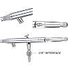 Airbrush Kit Multi-Purpose Airbrushing Kit 0.5mm 22cc Siphon Feed Dual-Action Airbrush Kit for Model Painting Nail for Nail Art, Makeup, Painting, and Cake Decorati