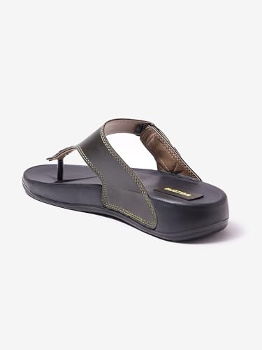 Image of WELCOME Soft Men's Slippers with Cushion FootBed for Adult | Comfortable & Light Weight | Stylish & Anti-Skid | Waterproof & Regular Flip Flops for Gents /Boys