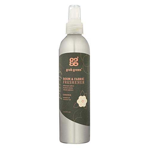 Grab Green Gardenia Room Fabric Freshener, 7 Ounce