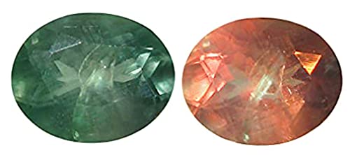 Alexandrite non chauffée de 0,47 ct, pierre précieuse ovale haut de gamme