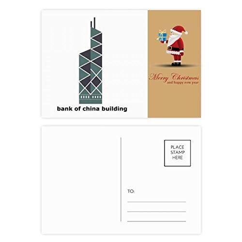 Cartes postales de remerciement Santa Claus pour exprimer votre gratitude