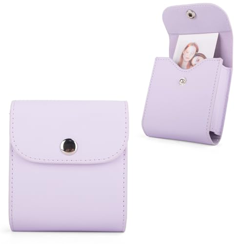 HIYQIN Funda para fotos Instax Square SQ/Mini, bolsa de almacenamiento de imágenes para Fuji Instax SQ1 SQ6 SQ10 SQ20 SQ40/Mini 12 11 41 9 EVO Liplay Instant Camera Film   Accesorios para fotos de