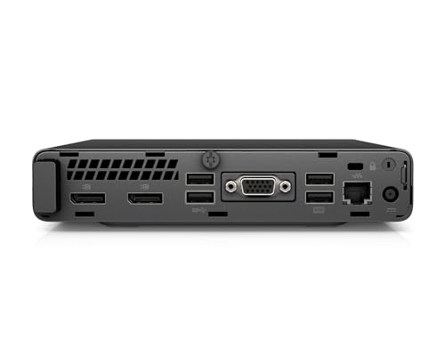 【整備済み品】エイチピー超ミニPC EliteDesk 800G2 DM/MS Office 2019&Windows11 Pro搭載/第6世代COREi7 6700Ｔ 2.8GHz（SSD:512GB メモリDDR4 16GB）/小型 パソコン デスクトップ/静音性/4K HDR再生対応