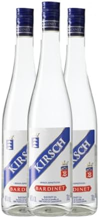 Licores Bardinet Kirsch 70 cl (Caja de 3 Botellas de 70 cl)