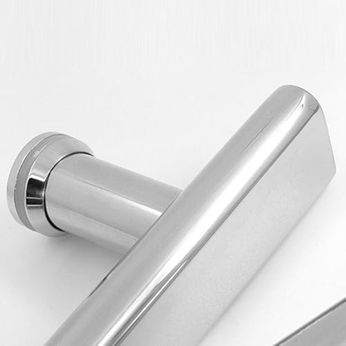 Poignées de porte de douche 220 mm chrome de qualité supérieure