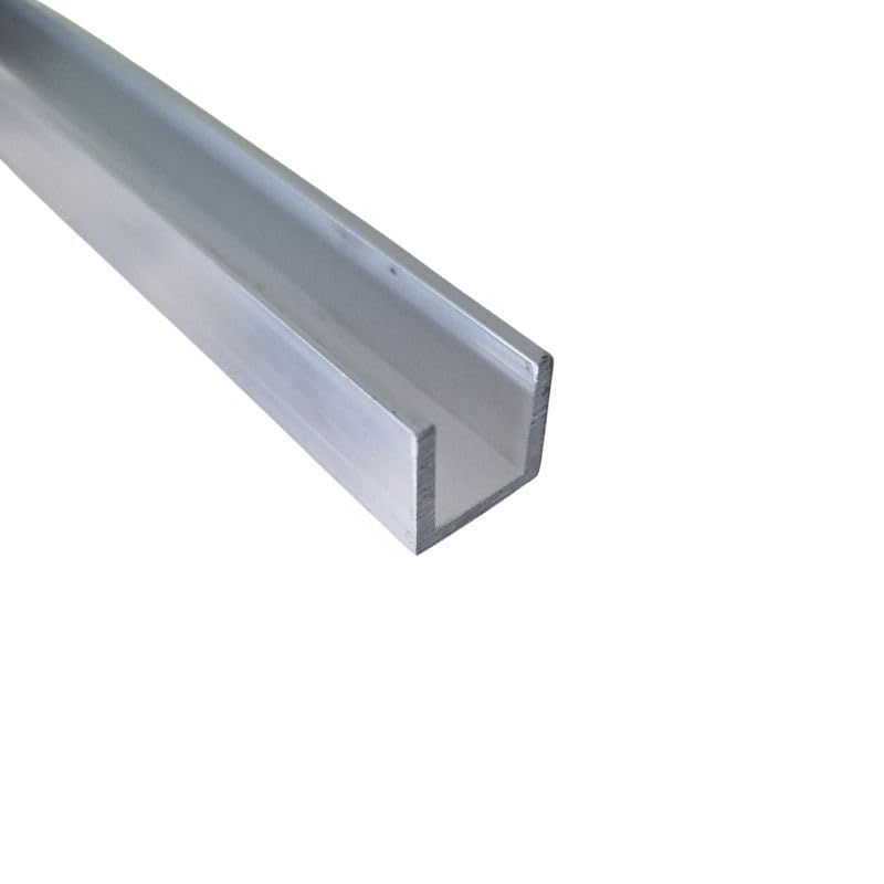 Profilé u aluminium 40x60 Epaisseur - 4 mm, Longueur - 4 metres