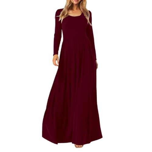 Robe ete femme fluide longue aeree jupe decontractee pour fete et plage