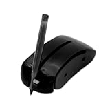 1 Piece of Auxiliary Writing Tool, a grooved Stylus Clip Mouse Shaped Tool, Used to Treat idiopathic Tremor, Hand Weakness, and Low Grip Strength, Improve Writing Stability and Strength (Black)
