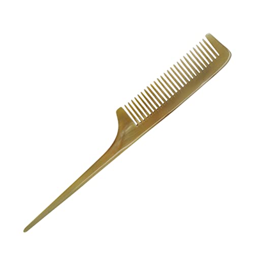 minkissy 1個 ポインテッドテールコーム すべそれ スムルース クシ comb ヴィンテージヘアコーム ヘアカットコーム 美容師櫛 理髪用櫛 細かい櫛 ヘアスタイリングコーム 理髪コーム