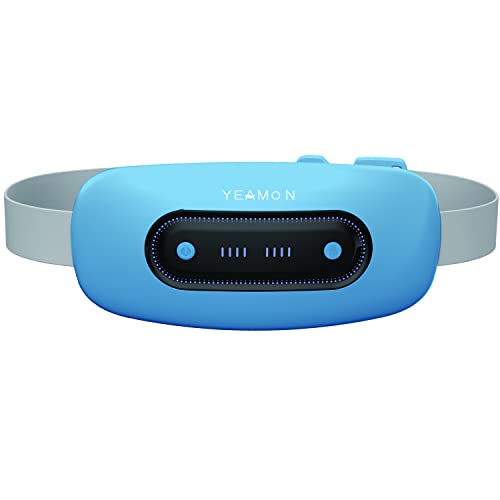 Electric Heating Pad, Upgraded Portable Cordless Heating Pad With 4 Heat Levels And 4 Massage Modes, Fast Heating Belly Wrap Belt, Back Or Belly Heating Pads With Auto Shut Off Large (Blue) #TOP2