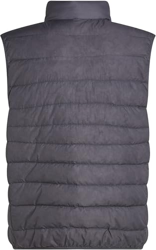 Calvin Klein Herren Weste Down Vest Steppweste, Grau (Ebony), XXL – Ansicht 6