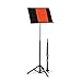 Manhasset Voyager Portable Music Stand For Sheet Music - Quick Assembly Folding Stand with Retractable Legs