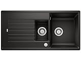 BLANCO 526020 ZIA 6 S Lavello da cucina, nero, 60 cm Unterschrank