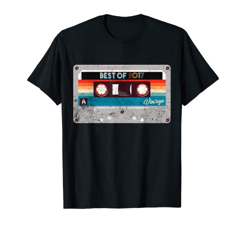 Retro vintage best of 2017 t awesome since birthday gifts T-Shirt