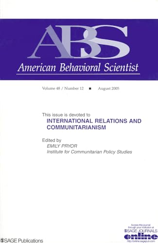 International Relations and Communitarianism (American Behavioral Scientist)