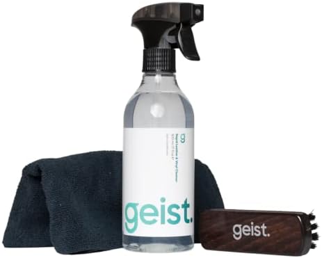 Geist. Rapid Cleaner for Leather and Vinyl (Cleaner + Brush + Cloth)