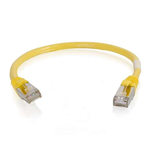 C2G 5M Cat5e Ethernet Network Patch Cable (STP) Booted & Shielded YLW